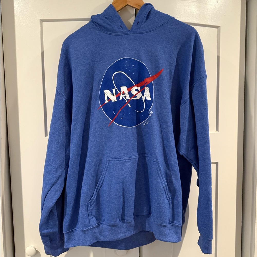 Blue NASA Hoodie for Men
